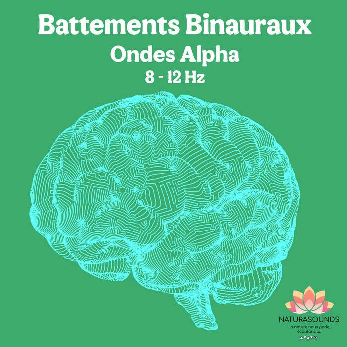 🎧 Album Battements Binauraux Ondes Alpha - 8 à 12 Hz