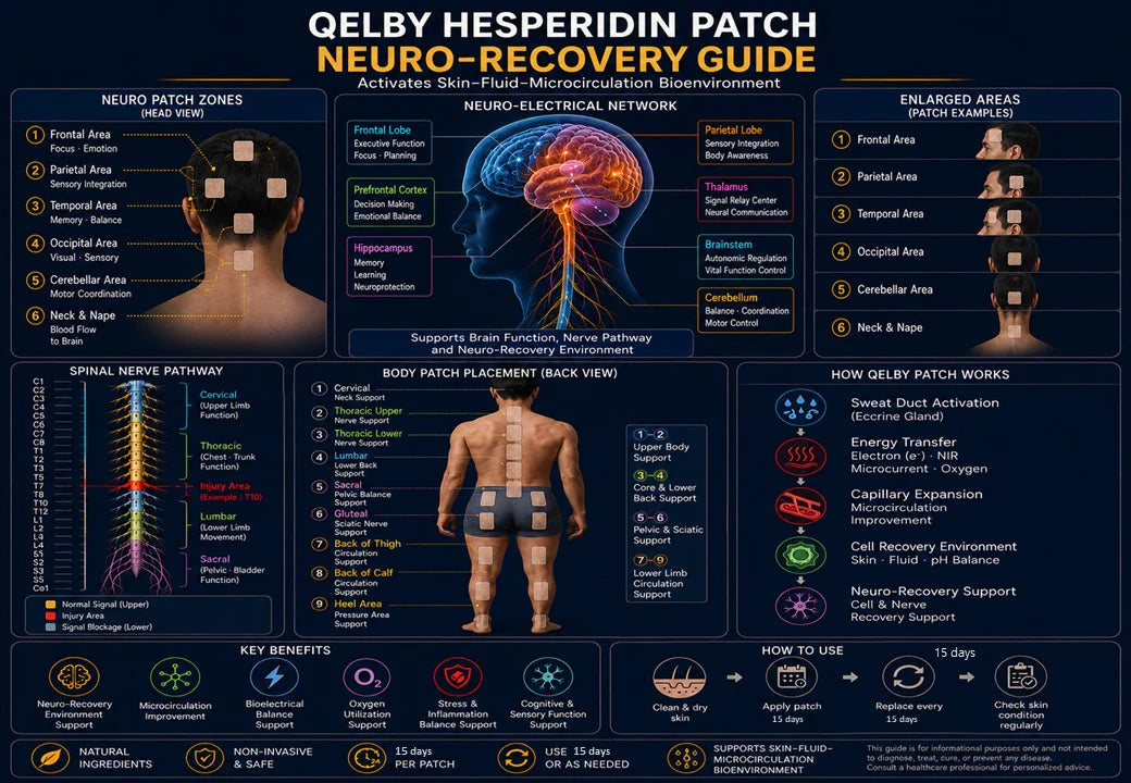 10 Patch QELBY Hespéridine