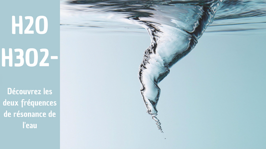 H2O et H3O2- : Découvrez les deux fréquences de résonance de l'eau