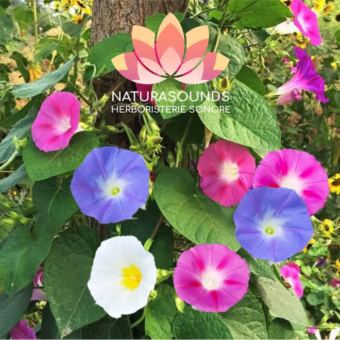 🎧 Medicinal Chant of Ipomoea Tricolor - Morning Glory - 429.62 Hz H20 / 30 minutes
